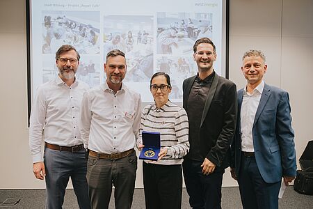 Gruppenbild von der Preisübergabe