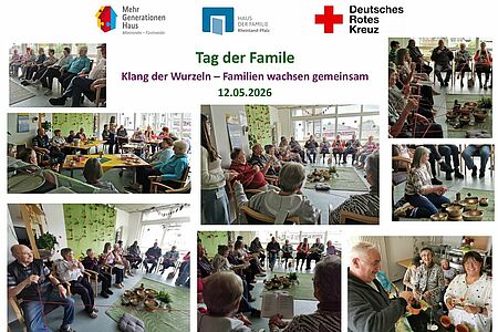 Fotocollage zum Tag der Familie
